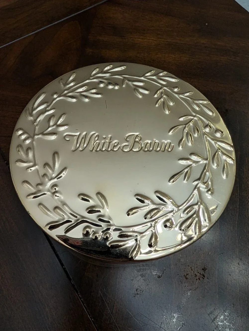 New White Barn 3 Wick Candle Cinnamon Caramel Swirl Scent - Picture 2 of 4